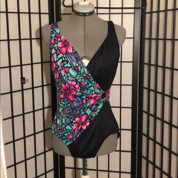 Vintage Other - Vintage floral bathing suit